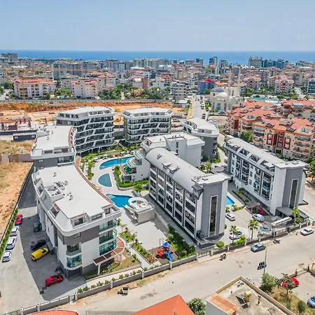 Bright Flat With Pool & Private 750m To Sea Alanya